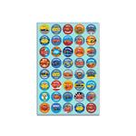 REWARD STICKERS 80PCS 2SH 14X21CM CARS