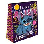 PAPER GIFT BAG 26X12X32 LILO & STITCH WITH FOIL 2DESIGNS