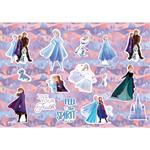 PAINTING BLOCK FROZEN 23X33 40SH  STICKERS-STENCIL-2 COLORING PG  2DESIGNS.