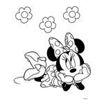 ART SET WITH SHAPED FOILBAG MINNIE (WITH SNOW EFFECT)