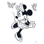 ART SET WITH SHAPED FOILBAG MINNIE (WITH SNOW EFFECT)