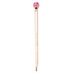 METAL PEN GLASS BALL WITH DRYED FLOWERS 3COLORS TESORO