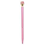 METAL PEN GLASS BALL WITH DRYED FLOWERS 3COLORS TESORO