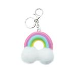 KEYCHAIN RAINBOW 9X9 2DES TESORO