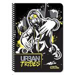 SPIRAL NOTEBOOK A4 1S 30SH MUST TRIBES