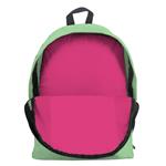 BACKPACK MUST MONOCHROME PLUS 32X17X42 4CASES FLUO GREEN 900D RPET