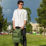 BACKPACK MUST MONOCHROME 32X17X42 4CASES OLIVE 900D RPET