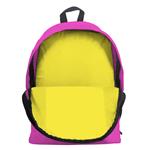 BACKPACK MUST MONOCHROME PLUS 32X17X42 4CASES FUCSHIA 900D RPET