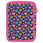 DOUBLE DECKER PENCIL CASE FILLED MUST 15X5X21 SPREAD YOUR LOVE