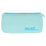 SILICONE PENCIL POUCH 21X10 MUST FOCUS FLAT 4COLORS