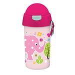 WATER CANTEEN 500ML PP WITH STRAW 9X19 MUST 4DESIGNS GIRL