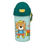 WATER CANTEEN 500ML PP WITH STRAW 9X19 MUST 4DESIGNS BOY