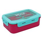 LUNCH BOX 1400ML PP WITH SPOON & FORK 22X15,1X7CM MUST 3COLORS