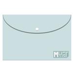 FOLDER WITH BUTTON A4 MUST PASTEL BLUE