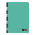 SPIRAL NOTEBOOKS A4 1SUB 30SH MONOCHROME MUST 4COLORS