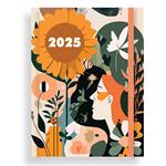 Calendar Daily 2025 Tesoro Blossom 12x17cm. 4 Designs