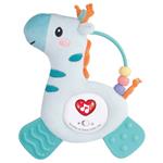 PLUSH MUSIC HANGING ANIMAL WITH TEETHER 18Χ8Χ25CM 4DES LUNA