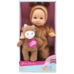 BABY DOLL 30,5CM WITH ANIMAL & SOUND 3DES LUNA