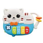 Piano Cat Luna Toys with music and light 19,4x4,7x16,7cm. 2 Colors