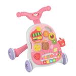 ACTIVITY BABYWALKER & TABLE WITH MUSIC & LIGHT 38Χ11Χ34,5CM 2COL LUNA