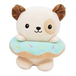 ΛΟΥΤΡΙΝA ΖΩΑΚΙΑ 21CM DONUTS SQUISHCUTIES 4ΣΧ LUNA