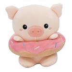 PLUSH ANIMAL 21CM DONUTS SQUISHCUTIES 4DES LUNA