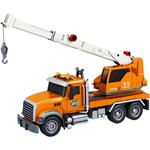 CRANE TRUCK 1:14 FRICTION 34,5Χ12Χ18CM WITH SOUND & LIGHT LUNA