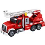 FIRE ENGINE TRUCK 1:14 FRICTION 34,5Χ12Χ18CM WITH SOUND & LIGHT LUNA