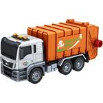 GARBAGE TRUCK 1:14 FRICTION 31Χ12Χ18CM WITH SOUND & LIGHT LUNA