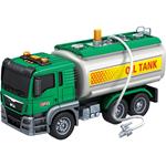 TANK TRUCK 1:14 FRICTION 31Χ12Χ18CM WITH  SOUND & LIGHT LUNA