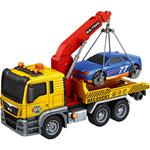 TOW TRUCK 1:10 FRICTION 37Χ14Χ21CM WITH SOUND & LIGHT LUNA