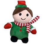 PLUSH CHRISTMAS 14CM JINGLE FRIENDS 4DES LUNA