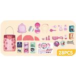 SUITCASE BEAUTY SET 28PCS 12Χ13Χ24CM LUNA