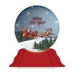 CHRISTMAS GREETING CARD POP-UP 3 DES