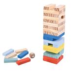 WOODEN BALANCE TOWER WITH 57 BRICKS LUNA