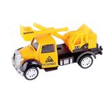 VEHICLE CONSTRUCTION METALLIC PULL BACK 1:55 12X4,5X6,5CM 4DES LUNA