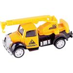 VEHICLE CONSTRUCTION METALLIC PULL BACK 1:55 12X4,5X6,5CM 4DES LUNA