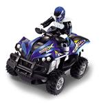 Quad Bike Remote Control with Rider Luna Toys 1:12, 27Mhz 20,3x12x16cm 2 Colours