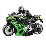 Remote Control Bike with Rider Luna Toys with light 1:10, 2.4Ghz 2 colors 26,7x11,9x17,6cm