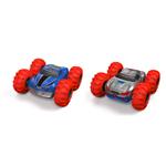 Car Remote Control Double side 360 Luna Toys 1:24 2.4Ghz with light and tire pump 3 Colors 16x15x8cm