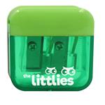 2 HOLE SHARPENER SHAPE ROUND 35X35X13mm 3COLORS THE LITTLIES