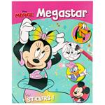 Βιβλίο Ζωγραφικής Disney MegaColor Α4 με 128 Σελίδες Χρωματισμού-Αυτοκόλλητα σε 2 Σχέδια