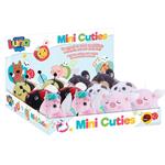 PLUSH PULL STRING WIND-UP ANIMAL 33,7X27,2X26CM MINI CUTIES 6DES LUNA