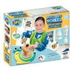 Pottery Workshop Snail Luna Toys with wheel and paints 32,5x8,2x25cm.