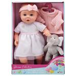 BABY DOLL 35,5CM WITH JACKET AND ANIMAL 2DES LUNA