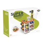 SUPER MARKET PLAY SET 60PCS 48Χ41Χ82CM WITH SOUND & LIGHT LUNA