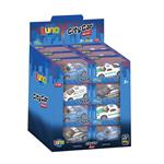 Όχημα Αστυνομικό Pull Back Luna Toys 1:55 Μεταλλικό 12x4,5x6,5 εκ. 4 σχέδια