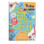 ACTIVITY BOOK BRAIN TEASER A4 24PAGES WITH STICKERS THE LITTLIES