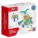 ACTIVITY BABYWALKER & TABLE WITH MUSIC & LIGHT 38Χ11Χ34,5CM 2COL LUNA