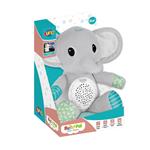 PLUSH ELEPHANT WITH PROJECTOR LIGHT & SOUND 28Χ25Χ35CM LUNA